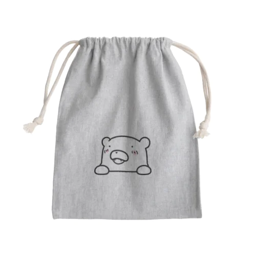 ひょいとあんこすきー Mini Drawstring Bag