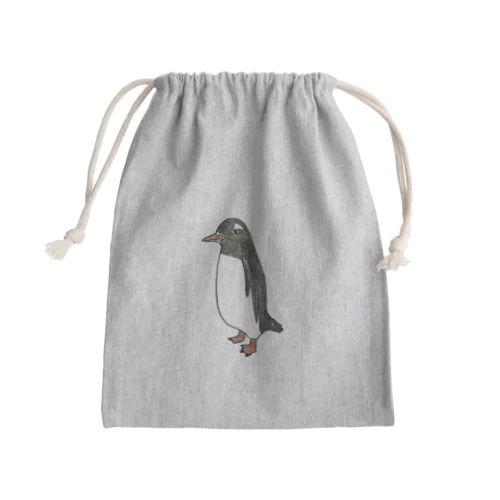 ジェンツーペンギン Mini Drawstring Bag