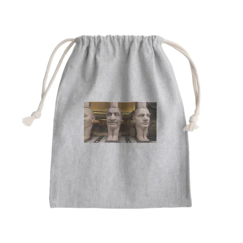 古代を感じませんか？ Mini Drawstring Bag