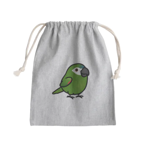 Chubby Bird コミドリコンゴウインコ Mini Drawstring Bag