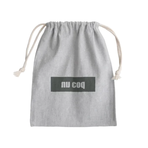 nu coq Mini Drawstring Bag