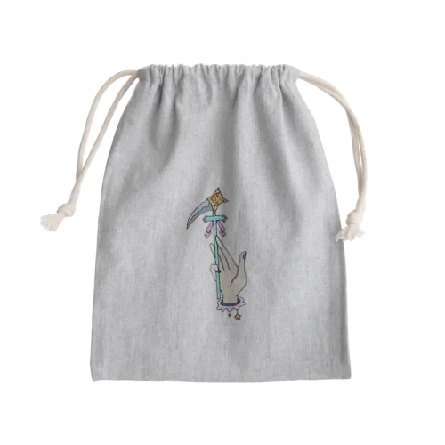 カワミステリアスなやつ Mini Drawstring Bag