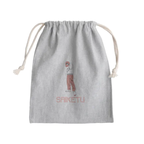 採血の時間 Mini Drawstring Bag