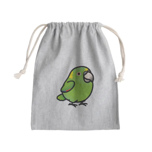 Chubby Bird キエリボウシインコ Mini Drawstring Bag