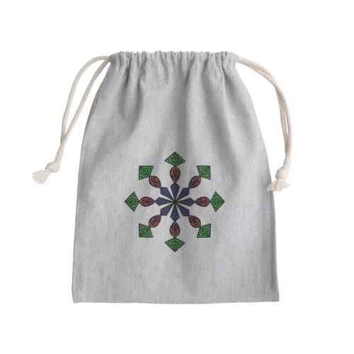 華曼陀羅043 Mini Drawstring Bag