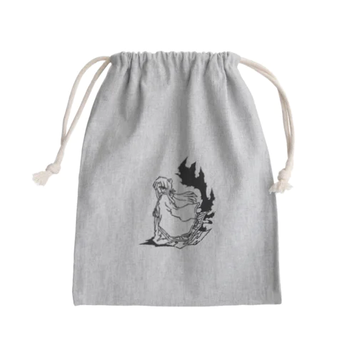 お市 Mini Drawstring Bag