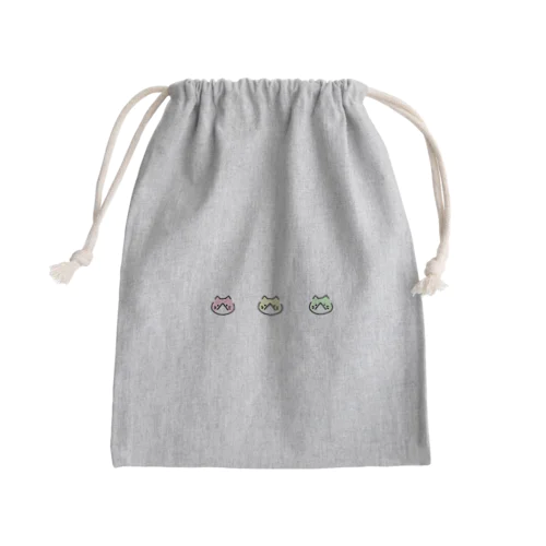 からふるねこちゃん Mini Drawstring Bag