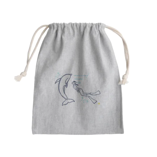 ドルフィンスイム Mini Drawstring Bag