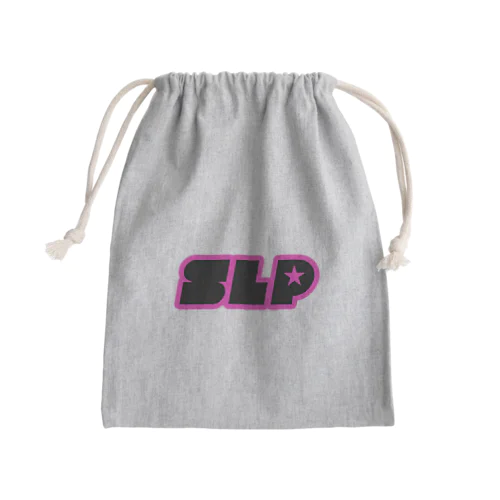 SLP★【ピンクロゴ】 Mini Drawstring Bag