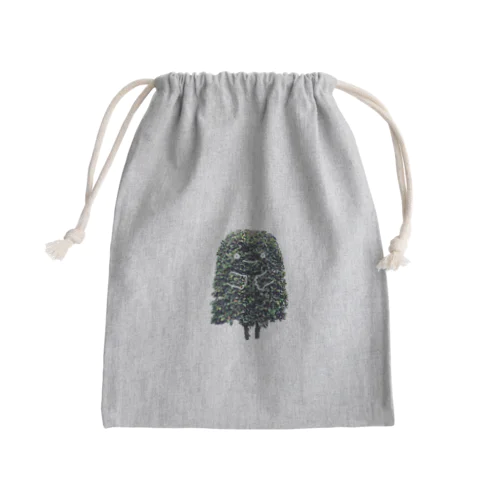 路mon/おばけ Mini Drawstring Bag