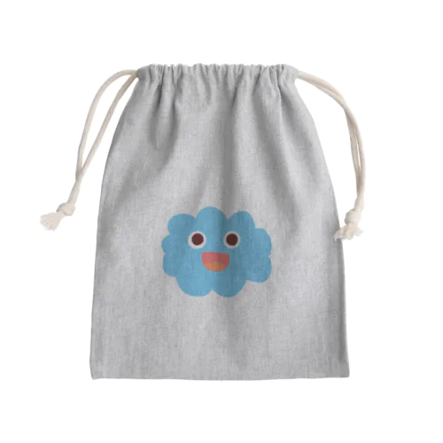 くも Mini Drawstring Bag