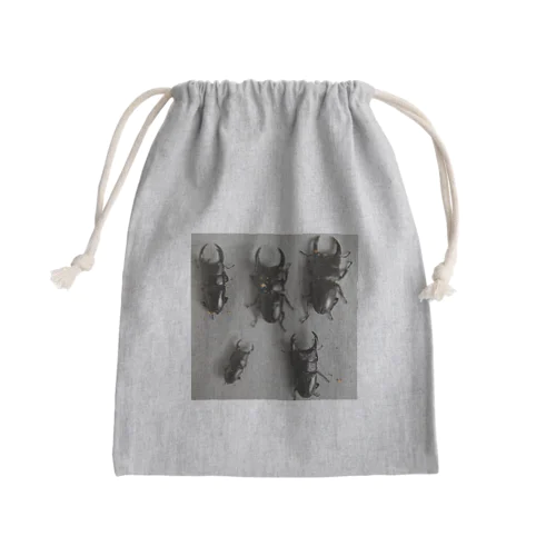 オオクワガタ Mini Drawstring Bag