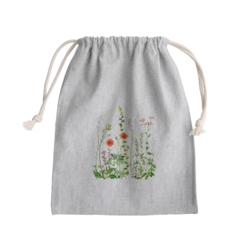 野の花 Mini Drawstring Bag