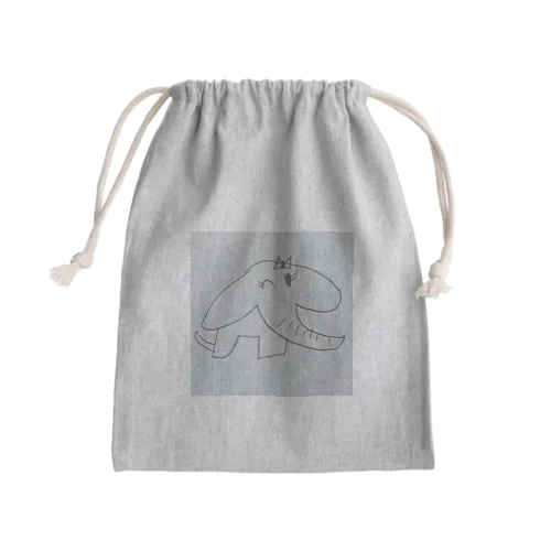 象のぞうちゃん Mini Drawstring Bag