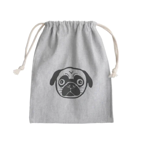 パグぞう Mini Drawstring Bag