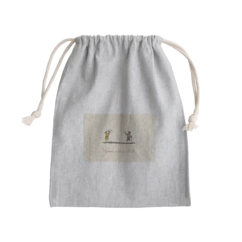 中世のゴルフ？ Mini Drawstring Bag