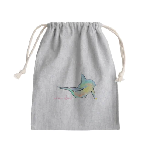 よこむき Mini Drawstring Bag