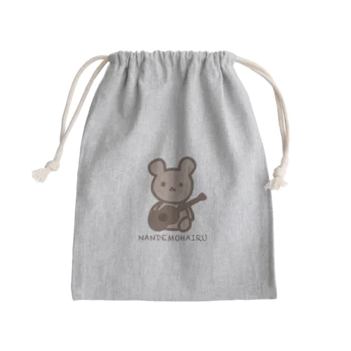 ギターっ子巾着 Mini Drawstring Bag