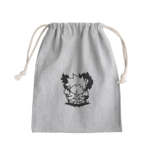 のっぺらぼう Mini Drawstring Bag