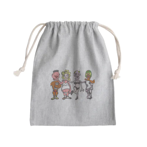 🙊🙉🙈 Mini Drawstring Bag