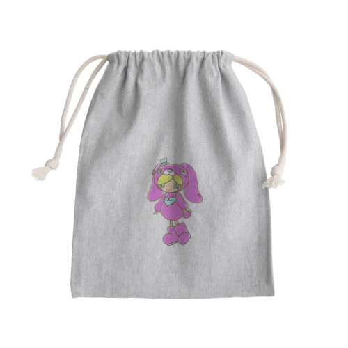 人口知能IDOLl『ロップゥ』 Mini Drawstring Bag