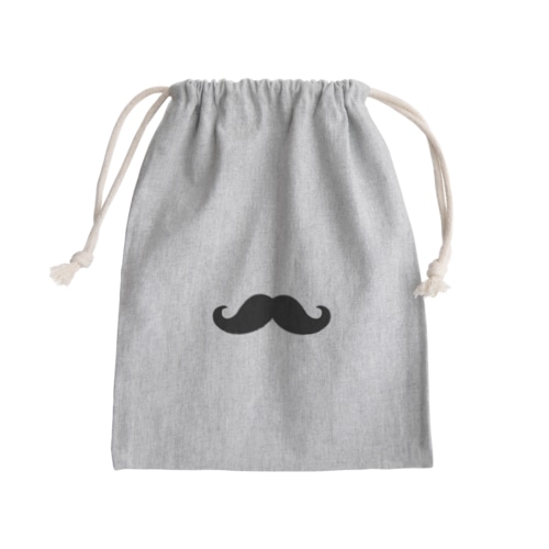 素敵な髭 Mini Drawstring Bag