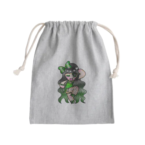 加賀宮桃花 レヴュー pose NAMACOLOVE Mini Drawstring Bag