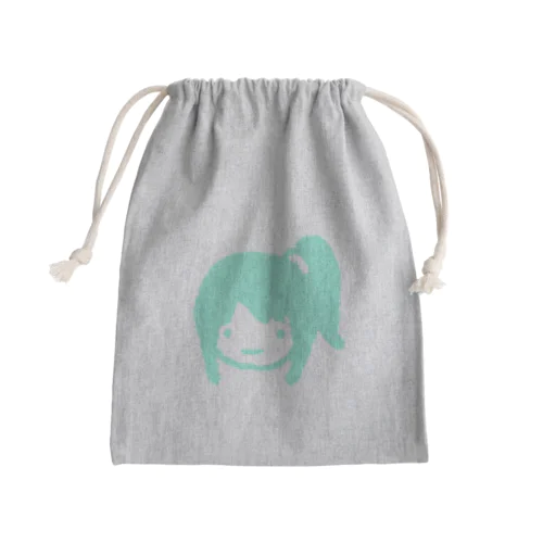 ぐりーんな女の子 Mini Drawstring Bag