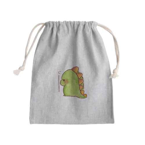 じー。。 Mini Drawstring Bag