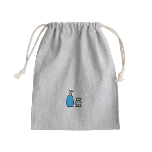 ホゲマチャ・オフロ Mini Drawstring Bag
