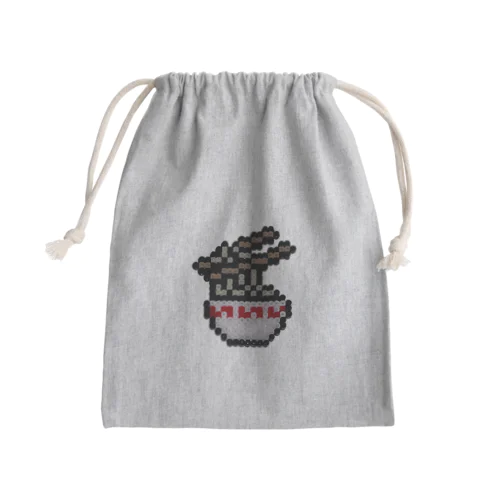 拉麺 Mini Drawstring Bag