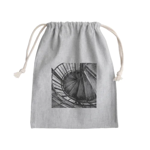 過去から堕ちる階段。 Mini Drawstring Bag