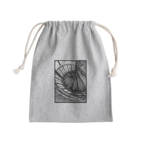 未来へ降りる階段。 Mini Drawstring Bag