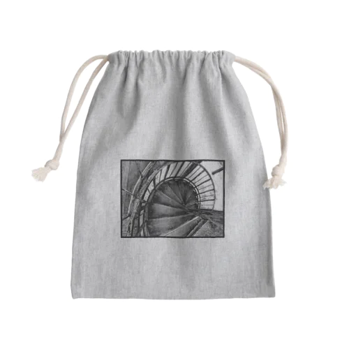 過去から堕ちる階段。 Mini Drawstring Bag