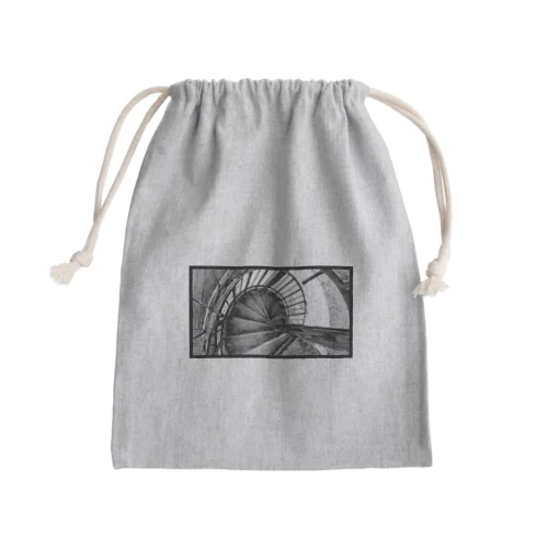 過去から堕ちる階段。 Mini Drawstring Bag