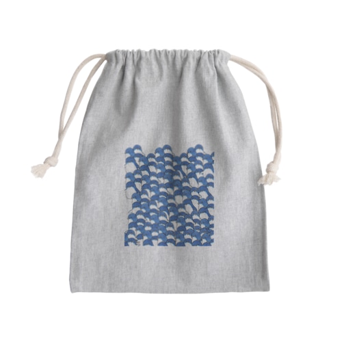 フェアリーペンギンは赤ちゃんじゃあないッ！と何回言わせるんだ！ Mini Drawstring Bag
