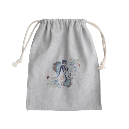 No Sé Mini Drawstring Bag