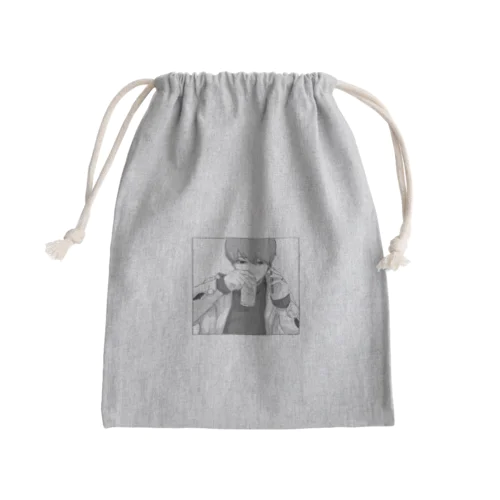 オリキャラ Mini Drawstring Bag