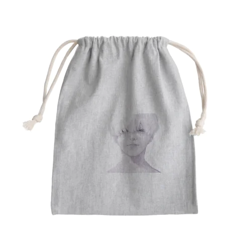 厚塗り Mini Drawstring Bag