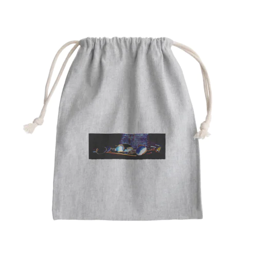 「かもめ」序:カーブミラー Mini Drawstring Bag