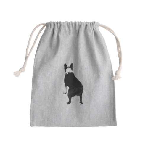 おしりもかわいいナッツ Mini Drawstring Bag
