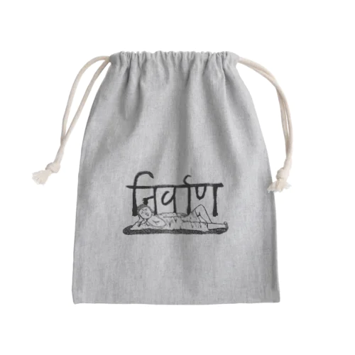 涅槃（ねはん） Mini Drawstring Bag