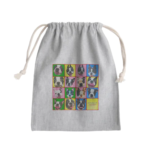 淡路っこsmile Mini Drawstring Bag