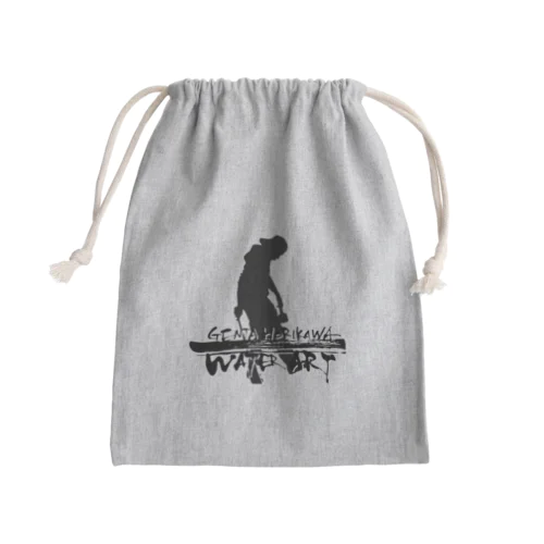 ロゴ入り Mini Drawstring Bag