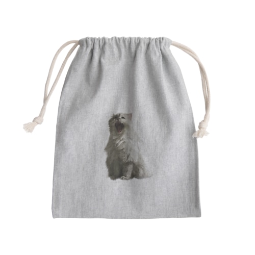 咆哮 Mini Drawstring Bag