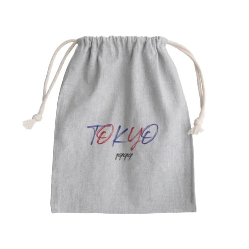 TOKYO Mini Drawstring Bag