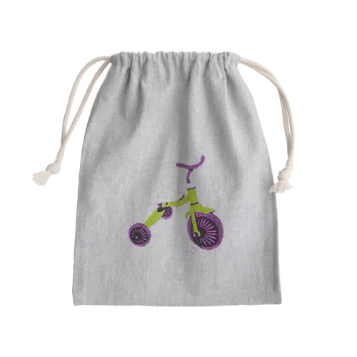 三輪車 Mini Drawstring Bag