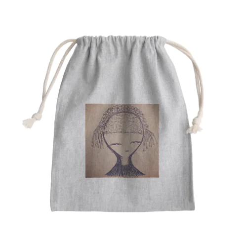 少女 Mini Drawstring Bag