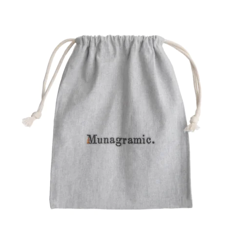 munagramic. Mini Drawstring Bag