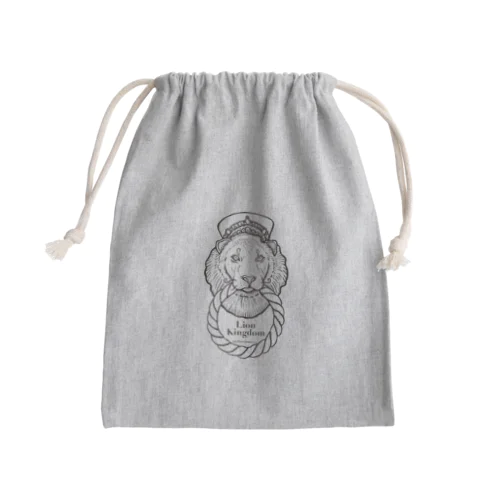 Lion Kingdom Mini Drawstring Bag